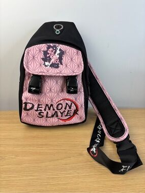 Demon Slayer‎ Pink Sling Bag